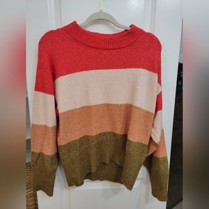 XS A New Day Stripped Sweater